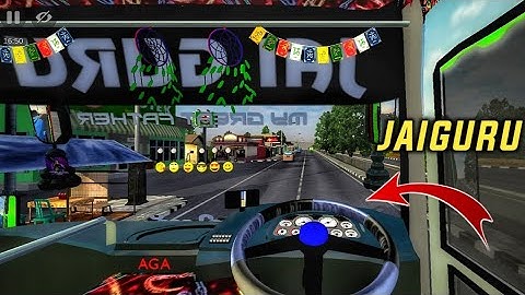 download JAIGURU ZEDVEGA BUS MOD for bus simulator indonesia | BUSSID V3.6.1 | #bussidmods