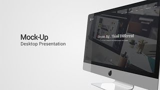 Mock-Up Desktop Presentation | After Effects Template | Product Promo
