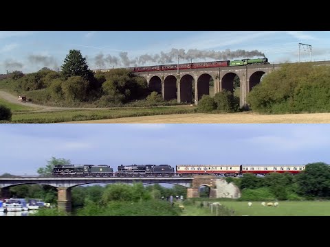 Steam Trains Hard at Work in the UK