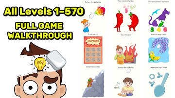 DOP 2: Delete One Part – All Levels 1 to 570 – Full Walkthrough (3 Stars Solutions)