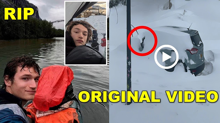 Storm De Beul Last Video before freezes to death in snowstorm while filming himself in Sweden 😳😭