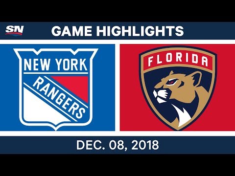 NHL Highlights | Rangers vs. Panthers - Dec 8, 2018