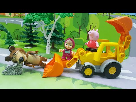 Мультики с игрушками Маша и Свинка Пеппа! Новые игрушечные мультфильмы 2021 смотреть онлайн