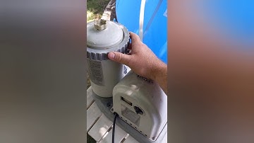 Intex pool filter change with no water loss