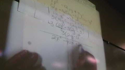 5.5 Factoring Trinomial Sq and Difference of Squares Part 2.wmv