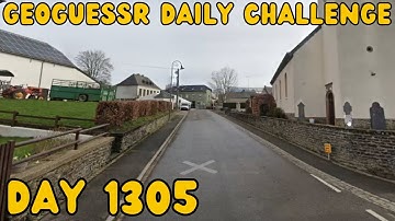 Oops I lied! Geoguessr daily challenge day 1305!