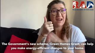Deaf Smart Energy: Green Homes Grant