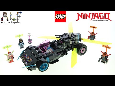Lego Ninjago 70677 Land Bounty Speed Build. 