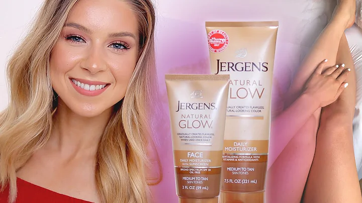 Jergens Natural Glow (Face & Body) Review + BEFORE...