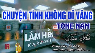 Chuyện Tình Không Dĩ Vãng Karaoke Tone Nam I Karaoke Lâm Hiền