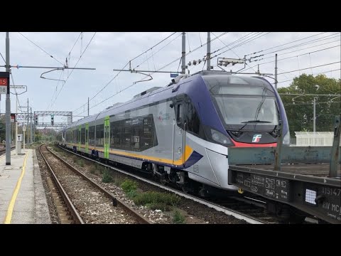 I NUOVISSIMI ETR322 NEWAG DI FERROVIE SUD EST IN NUOVA LIVREA!