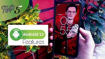 Top 5 Android 12 Features | ft. Poco X3 Android 12 Beta 4.1