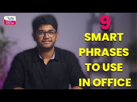 9 Smart Phrases To Use In Office | Office Phrases | English Masterji | Letstute