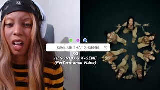 XG - HESONOO & X-GENE (Performance Video) Reaction