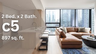 Apartment 1412 | Luxury 2 Bed. | Space Needle View | c5 Layout
