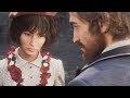 Gustave brings Sophie a flower in Clair Obscur Expedition 33