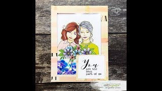 Unity Quick Tip: Framed Shaker Card for Mothers Day
