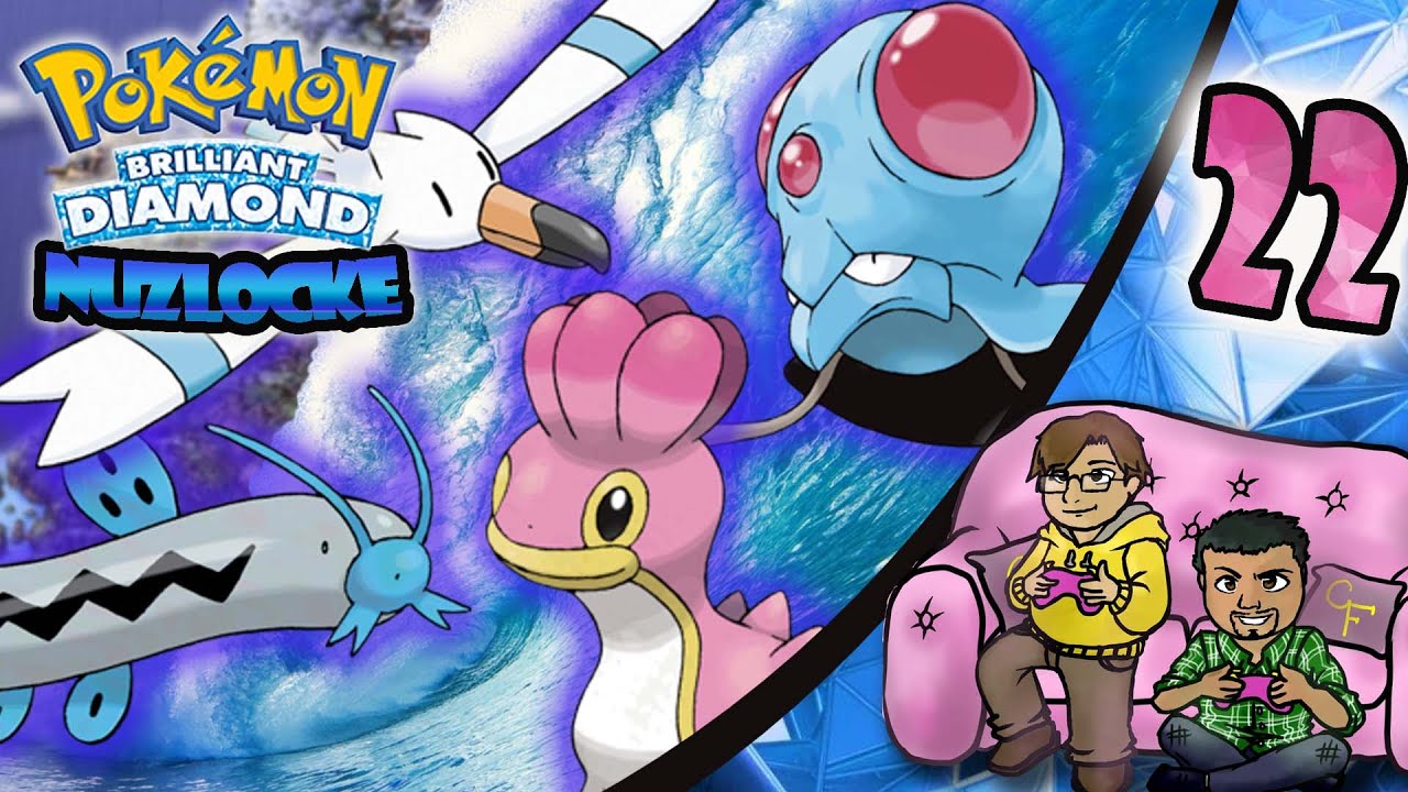 Pokemon Brilliant Diamond Nuzlocke Ep 22 "A Water Excursion" YouTube