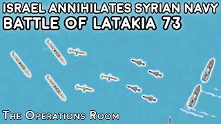 Latakia - The Israeli Navy Annihilates the Syrian Navy, 1973 - Animated by The Operations Room 418,240 views 9 months ago 14 minutes, 50 seconds