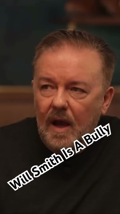 Ricky Gervais calls Will Smith bully #rickygervais #willsmith #
