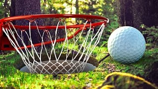 DUNKING IN THE FOREST! - GOLF WITH FRIENDS