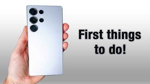 Galaxy S25 Ultra - First Things to Do! ( Tips & Tricks )