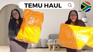 TEMU HAUL | South African Youtuber