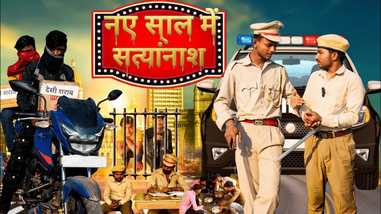 Naya saal me satyanash || नया साल में सत्यानाश ||Murga Party | मुर्गा पार्टी | #Bahracomdey