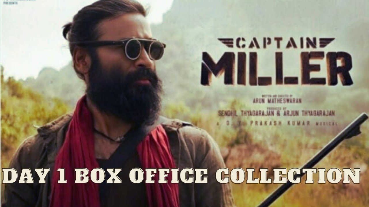Captain Miller day 1 box office Collection 