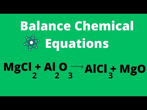 Balancing Chemical Equations