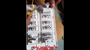 12 model switch board connection || @electricsciencetrick