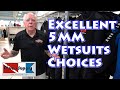 Four Excellent 5mm Wetsuit Choices***Scuba Pro, Henderson, Pinnacle and Aqua Lung