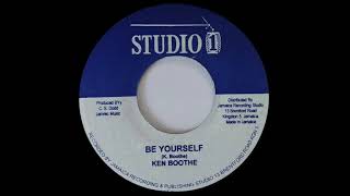 KEN BOOTHE - Be Yourself (1969) Studio One