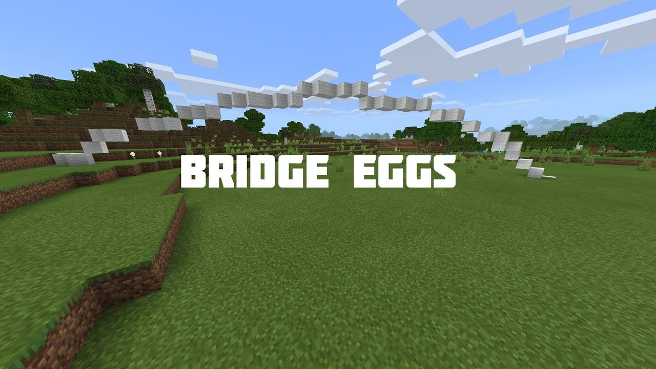 Minecraft Bridge Eggs Addon Free Download YouTube