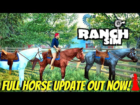 Ranch Simulator – Horses Update Out Today - Games Press