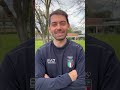 Enrico Berrè si racconta dal raduno a Roma presso il Centro di Preparazione Olimpica