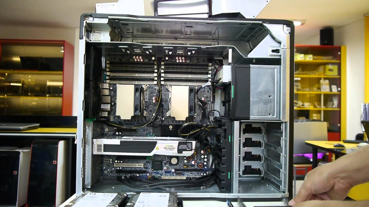 HP Z800 Workstation Inside
