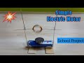 How to make simple electric motorsimple motor with magnetkansal creation