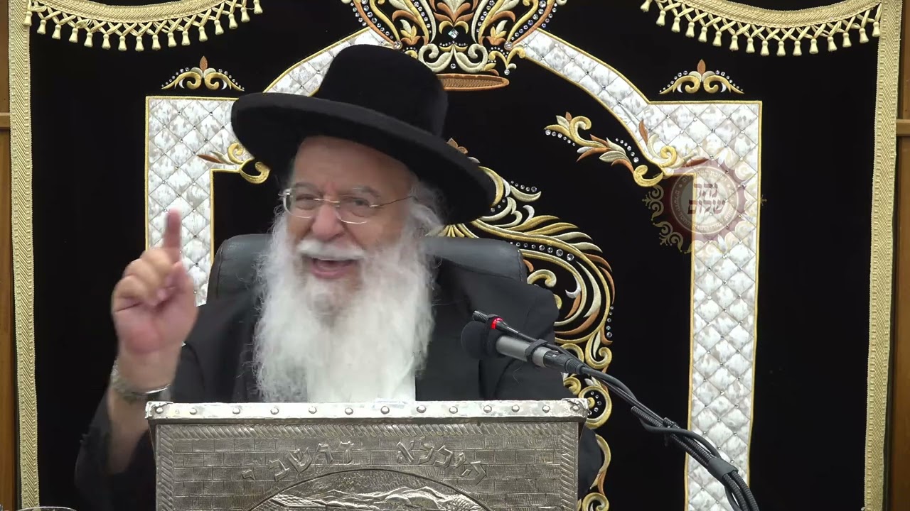 Paracha Va'etchanan hebdomadaire de la Torah Rabbi Benyahu Shmueli Shalita