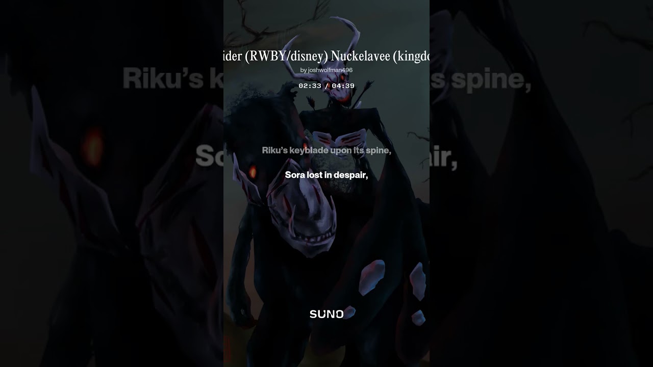 Shadow rider (RWBY/Disney) nucklavee (kingdom roses)