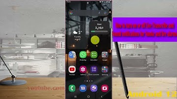 Samsung S22: How to turn on or off Live Transcribe and Sound notifications for Smoke and fire alarms