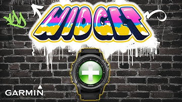 How To Add Widget On Garmin Watch - Add Widgets Garmin