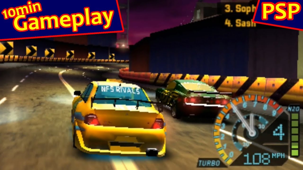 Need For Speed Underground Rivals Sony PSP FR 