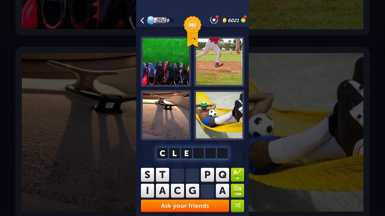 4 pics 1 word - level 982 - YouTube