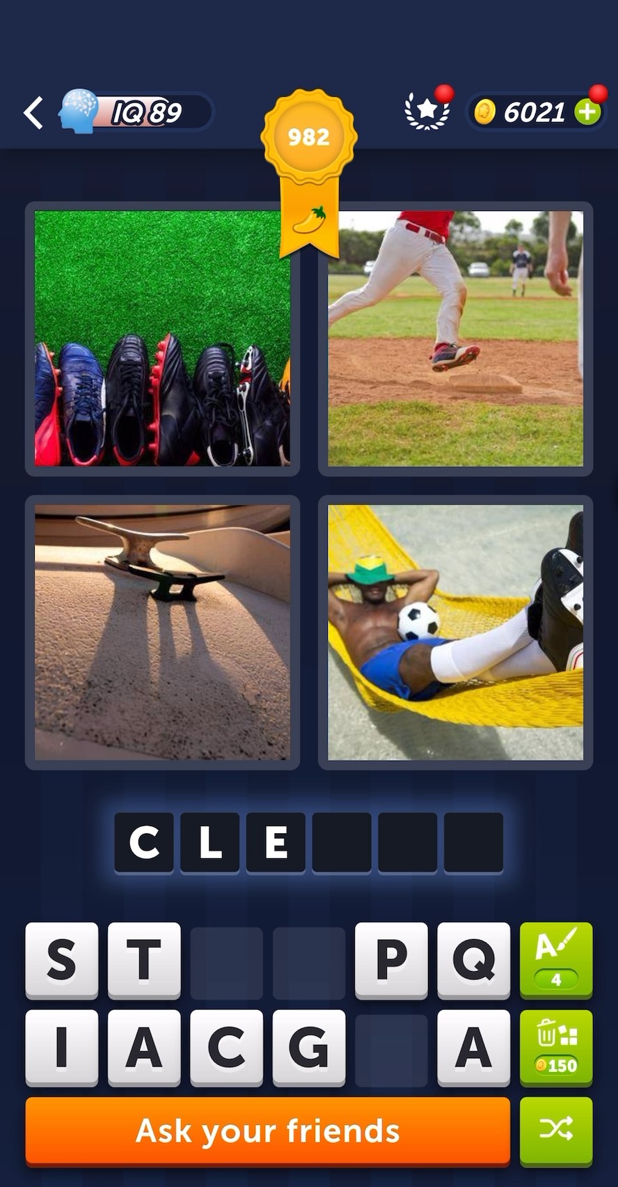4 pics 1 word - level 982 - YouTube