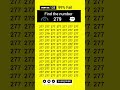 🔥 find the odd number 279🤯part no 128 🧐 math is easy #quiz #puzzle #riddles #shorts