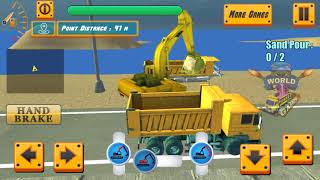 River Sand Excavator Simulator 3D Gameplay Video screenshot 1