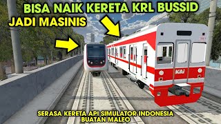Update How to Ride the KRL on the Jakarta BUSSID Map !! KRL Mod KRL Driver Mode Release screenshot 3