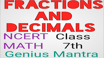 "Fractions and Decimals" Ex - 2.5 Q - 6 Class 7th Ncert math solution