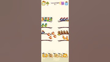 Bird sort color game level 564 #games #gameartdesign #gamedesign #gameplay #gamelevel #gaming #game